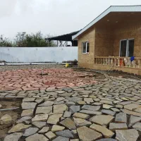 سنگ مالون واش بتن محوطه سازی