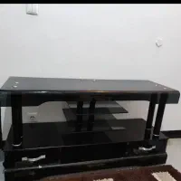 میز تلویزیون شیشه ای