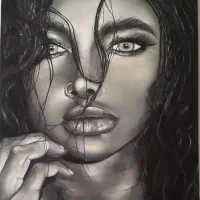 سفارش انواع نقاشی سیاه قلم و رنگ روغن