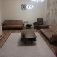 مبل 8 نفر کارکرده با میز وسط و عسلی