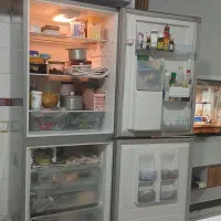 یخچال فریزر دو طبقه سالم در حد نو