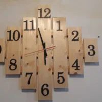 ساعت دیواری ساده و زیبا