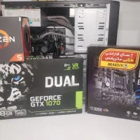 سیستم گیمینگ 1070 با دسته بازی بیسیم