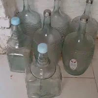 بطری شیشه ای ۵ لیتری