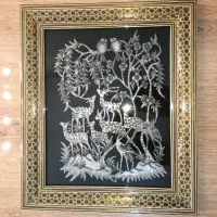 قاب خاتم کاری قلم زنی اصلی