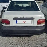 ماشین پراید سفید مدل ۸۲ عروسک