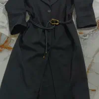 مانتو مشکی بلند مدل عروسکی