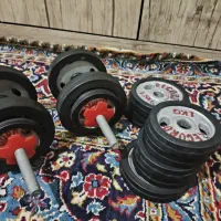 دمبل رکورد ۲۰ کیلویی( دو عدد ۱۰ کیلو)