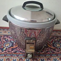 پلوپزبرقی ناسیونال اصل ژاپن و قابلمه بزرگ تفلون