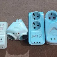 ۴عدد محافظ برق یخچال فریزر و کولر سالم و درحدنو