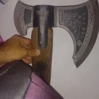تبر تیغه فولاد دسته ۷۰ سانت