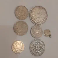 کله سکه ها نقره فقط یکی ۲ ریالی از نیکل