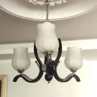 دو عدد لوستر سالم و تمیز