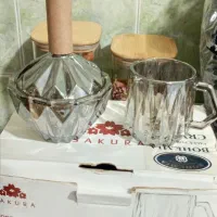 ۲دست فنجان ۶ عدد قندان