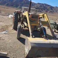 تراکتور رومانی بیل لودری معاوضه با فرگوسن