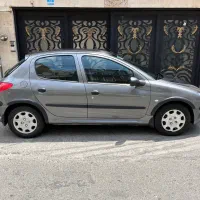 پژو 206 یک برگ سند مدل 93  بدون رنگ