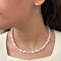 گردنبند مروارید دفرمه