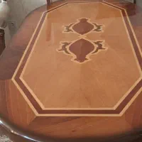 میز ناهار خوری ۶ نفره چوبی