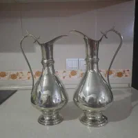 پارچ ورشو دست ساز و آفتابه لگن اصل روسی