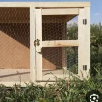 قفس کبوتر درب چوبی قدیمی