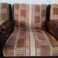 یک دست مبل راحتی ۷ نفره سالم بدون شکستگی وپارگی