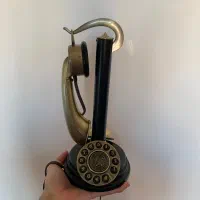فروش تلفن کلاسیک برنز کامل فلز