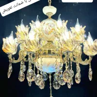 لوستر ۸ شاخه ۱۶ شعله ، پرداخت از برج ۲ سال اینده