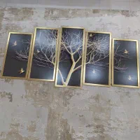 دو دست تابلو دکوراتیو شاسی کلا ۱۰ تکه