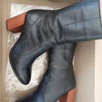چکمه چرم طبیعی سایز ۴۰