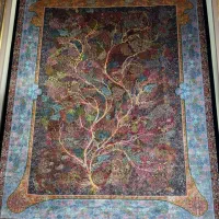 فرش ابریشم