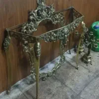 خرید فروش اینه شمع دان برنجی وبرنزی لوستر وغیره...