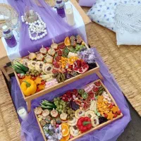 فینگرفود دسر میوه آرایی