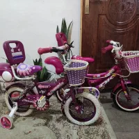 دوچرخه بچه گانه 12 خارجی دو عدد کاملا نو