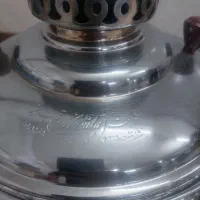 سماور گازی مارک بردارن اکبری ۸ برنجی بدون عیب