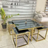 گل میز پذیرایی میز وسط عسلی جلومبلی جدید طرح استیل