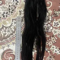 ۲۰۰ شاخه مو مشکی طبیعی ۵۵ سانت