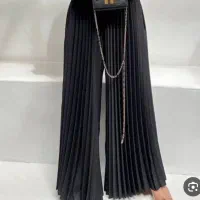 شلوار دامنی پلیسه ای نو