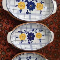 مرغ خوری سه سایز گل پنبه ای
