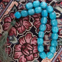 تسبیح دانه درشت فیروزه اصل