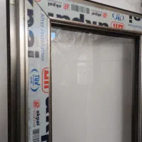 پنجره upvc آلومینیوم و توری