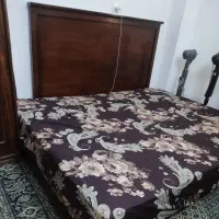 تخت چوبی جنس درجه یک دونفره