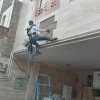 شرکت بام نوردان عابد.کار در ارتفاع با طناب