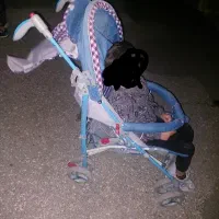 کالسکه عصایی برند سالم تا وزن ۳۵ کیلوتحمل وزن