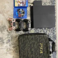 PS4 fat 500 همراه هارد اکسترنال