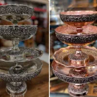 سرویس پذیرایی گلبرجسته مسی نانو شده