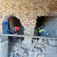 تخریب کاری باپیکور بزرگ وکوچک و جوشکاری درزهک