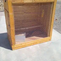 قفس چوبی در حد نو کاملا سالم