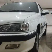 پژو پارس سفید بدون رنگ