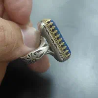 انگشترنقره لاجوردافغان