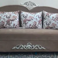 مبلمان شیک و تمیز 10 نفره با میز ناهار خوری